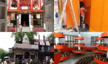 शारदीय नवरात्रि 2021: माता की पूजा के लिए रायपुर में तैयारियां तेज, ऐसे मंदिरों में होगी पूजा