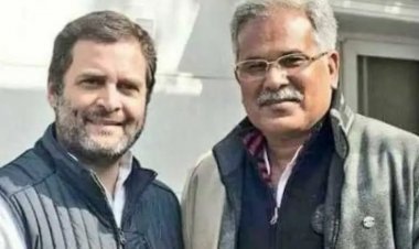 राहुल गांधी से सीएम बघेल ने की मुलाकात, कैबिनेट में फेरबदल और यूपी विधानसभा पर हुई चर्चा