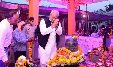 राम काज किन्हें बिनु मोहि कहां विश्राम हनुमान जी का मूल मंत्र यह था, छत्तीसगढ़ महतारी की सेवा बिना विश्राम नहीं यह हमारा भी संकल्प