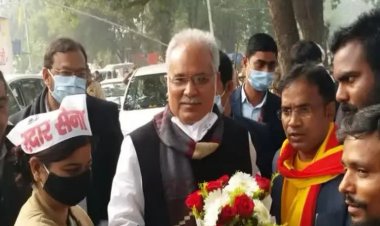 सरदार पटेल की धरती से निकले जुमले वाले सरदार ने देश को बेचना शुरु किया- सीएम बघेल