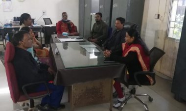 स्काउट के नवनियुक्त पदाधिकारियों ने किया  पदभार ग्रहण  आयुक्त ने भारत स्काउट एवं गाइड के नियमों के अनुसार कार्य करने को कहा