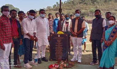 सांसद व विधायक ने करोड़ों की लागत से बनने वाले पुलिया व सड़क निमार्ण कार्य का किया भूमिपूजन...