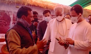 बस्तर आर्ट के संरक्षण-संवर्धन में कलागुड़ी उल्लेखनीय : सांसद गांधी ने कलागुड़ी को सराहा