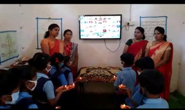 प्राथमिक शाला पौंसरी में पुलवामा शहीदों को शिक्षकों तथा छात्र-छात्राओं द्वारा श्रद्धांजलि दी