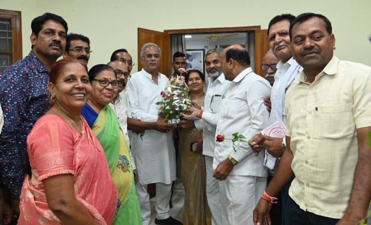 मुख्यमंत्री को छत्तीसगढ़ मनवा कुर्मी क्षत्रिय समाज के महाधिवेशन में शामिल होने का मिला न्योता