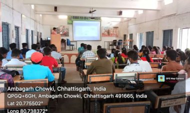 पीपीटी प्रेजेंटेशन के लिए शासकीय लाल चक्रधर शाह महाविद्यालय में कार्यशाला का आयोजन