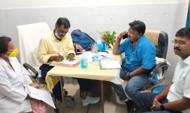 कुनकुरी मेडिकल हेल्थ कैम्प में न्यूरोसर्जन डॉ. अशोक येण्डे 343 मरीजों का किया इलाज़  संसदीय सचिव यू.डी. मिंज की विशेष पहल पर प्रख्यात न्यूरोसर्जन डॉ. अशोक येण्डे पहुंचे कुनकुरी