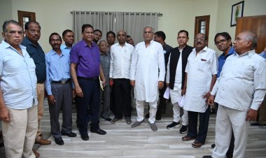 सर्व आदिवासी समाज के पदाधिकारियों ने मुख्यमंत्री से की सौजन्य मुलाकात