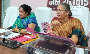 बलात्कार पीड़िता आवेदिका के नाम से व्हाट्सएप ग्रुपों में मैसेज वायरल करने वाले सरपंच पंच सहित अनावेदकगणों के विरूद्ध साईबर अपराध दर्ज करने रायपुर कलेक्टर व एसपी को आयोग ने लिखा पत्र