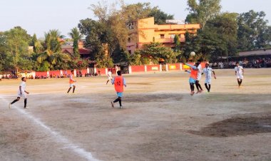 बेलपहाड़ की टीम ने पेनाल्टी शूट कर शानदार जीत दर्ज की