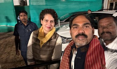 डॉ चौलेश्वर चन्द्राकर  भारत जोड़ो यात्रा के दौरान मिले प्रियंका गांधी से ,बताई छत्तीसगढ़ सरकार की उपलब्धियां