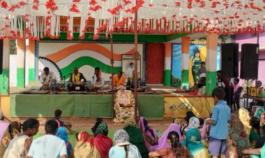 ग्राम पंचायत कनकी में जोन स्तरीय रामायण प्रतियोगिता का आयोजन