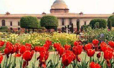 राष्ट्रपति भवन के मुगल गार्डन का नाम अमृत उद्यान रखा गया