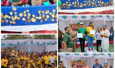 *सांदीपनी एकेडमी अछोटी, (दुर्ग) में वार्षिक खेल महोत्सव 2023 का रंगारंग समापन