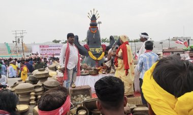 कांसा अरपन महाउदीम  बूढ़ा तालाब के बीचों-बीच बनेगी बूढ़ादेव की प्रतिमा…