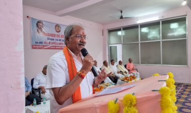 मोदी सरकार की योजनाओं को भ्रष्टाचार की भेंट चढ़ा रही कांग्रेस सरकार ,रायपुर शहर के साथ सौतेला व्यवहार कर रही है कांग्रेस सरकार - बृजमोहन