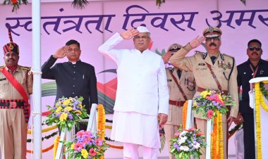 आजादी की लड़ाई से न्याय और लोकतंत्र का अमृत निकला : मुख्यमंत्री भूपेश बघेल