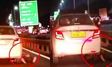 सवारी बनकर चढ़ा फिर सीट बेल्ट में बांधकर टैक्सी चालक को सड़क पर घसीटा, मौत