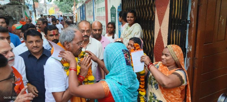 बृजमोहन ने कहा - चुनावी राजनीति नहीं करता 24 घंटे सातों दिन जनता की सेवा में समर्पित रहता हूं।