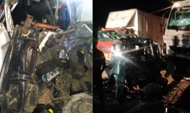 तेज रफ्तार ट्राले ने बरातियों से भरी वैन को मारी टक्कर, 9 की मौत