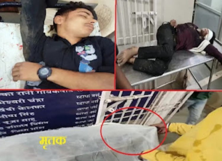 भिलाई  ट्रेलर में जा घुसी बाइक, एक की मौत, 2 गंभीर, भिलाई से रायपुर लौट रहे थे तीन दोस्त