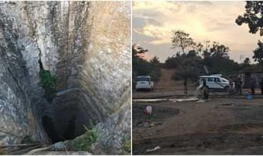 कोयला खदान में अचानक पानी भरने से 300 फीट गहराई में फंसे 20 मजदूर