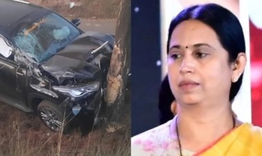 कर्नाटक की मंत्री लक्ष्मी हेब्बालकर की कार का हुआ एक्सीडेंट
