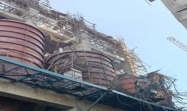 सीमेंट प्लांट में स्लैब गिरने से दो मजदूरों की मौत, करीब 50 मजदूर घायल, कई लोगों के दबने की आशंका