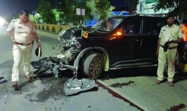 स्कॉर्पियो ने तीन पुलिसकर्मियों को रौंदा, महिला सिपाही की मौत