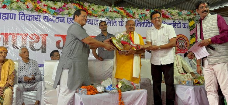 “ब्राह्मण का जन्म विश्व कल्याण के लिए हुआ है” – विधायक पुरंदर मिश्रा