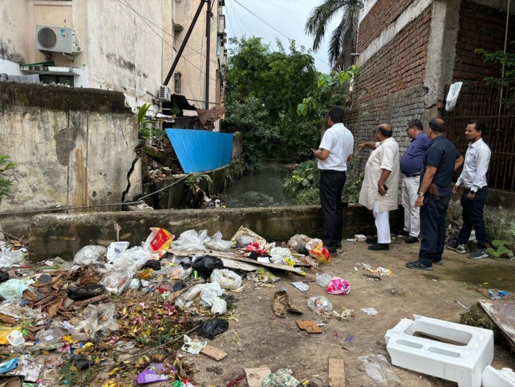 भारी वर्षा से प्रभावित क्षेत्रों का किया गया स्थलीय निरीक्षण – विधायक पुरंदर मिश्रा जी की तत्परता से राहत कार्यों में आई गति