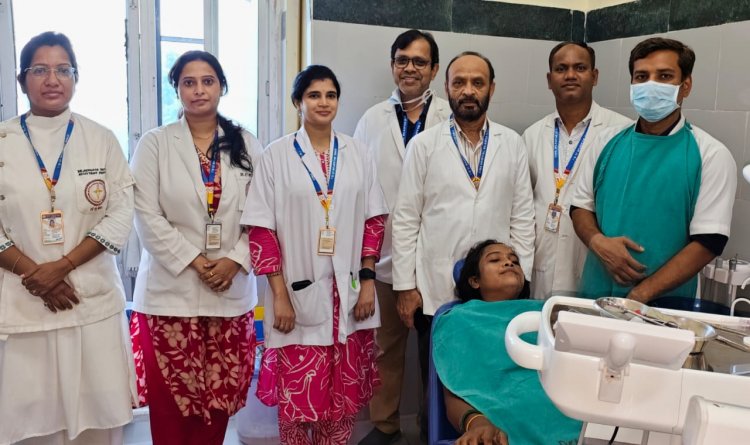 सिम्स के दन्त चिकित्सा विभागके द्वारा 4000 के लगभग मरीजों का सफलतापूर्वक ऑपरेशन