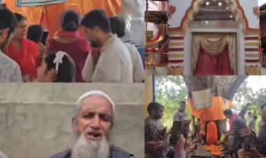 बडगाम में 35 साल बाद खुले शारदा भवानी मंदिर के कपाट