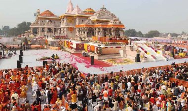 राम मंदिर के शिखर पर पीएम मोदी फहराएंगे 22 फ़ीट लंबा ध्वज