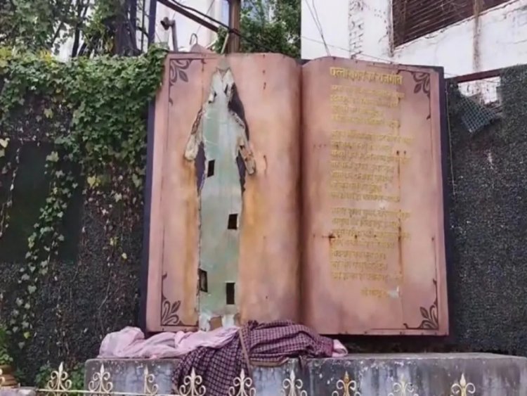 छत्तीसगढ़ महतारी की मूर्ति तोड़ने पर मचा बवाल, पूरे प्रदेश में फैला आक्रोश, CM साय ने कहा-सख्त कार्रवाई होगी