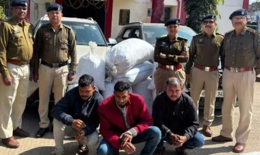 2 कार से 150 किलो गांजा बरामद, 3 अंतर्राज्यीय तस्कर गिरफ्तार