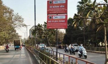 शहर के 6 प्रमुख मार्ग नो फ्लैक्स ज़ोन घोषित, सख्त निगरानी के निर्देश