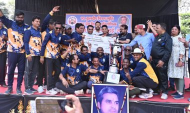 खेल आपसी सद्भाव, अनुशासन और टीम भावना को मजबूत करने का सशक्त माध्यम-राजस्व मंत्री श्री टंकराम वर्मा