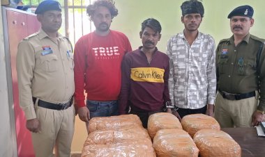 रायपुर में 14 किलो गांजा के साथ 3 अंतर्राज्यीय तस्कर गिरफ्तार