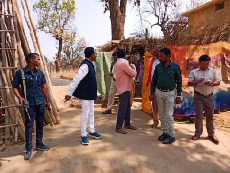 विशेष पिछड़ी जनजाति परिवारों से मिले जनजाति आयोग के अध्यक्ष मंडावी