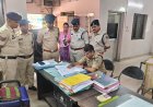 पुलिस उपायुक्त ने किया खमतराई थाना का औचक निरीक्षण