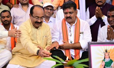 उप मुख्यमंत्री श्री अरुण साव और श्री विजय शर्मा ने रखी कवर्धा के नए स्वरूप की नींव, 54 करोड़ से बनेगी 4 लेन सड़क