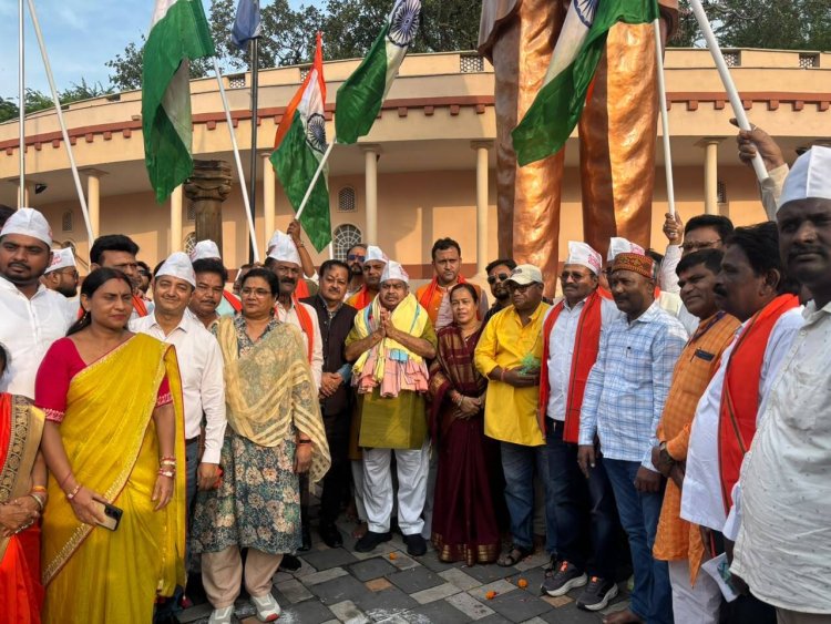 नशामुक्त समाज के संकल्प के साथ आगे बढ़ी पदयात्रा  विधायक श्री पुरन्दर मिश्रा के नेतृत्व में 28 वें वर्ष में भी नशामुक्ति अभियान जारी, दूसरे दिन भी दिखी व्यापक जनभागीदारी
