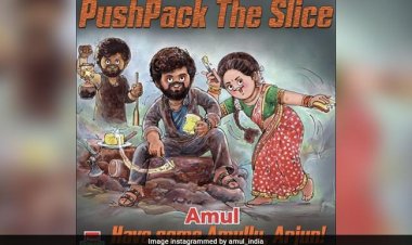 300 करोड़ क्लब में शामिल हुई 'पुष्पा', अमूल के पोस्टर में यूं नजर आए अल्लू अर्जुन और रश्मिका मंदाना