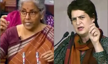राहुल गांधी पर 'यूपी टाइप' टिप्पणी को लेकर घिरीं वित्त मंत्री, प्रियंका गांधी ने बोला हमला