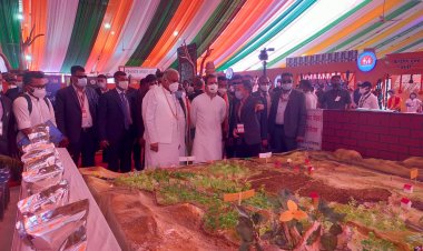राहुल गांधी ने सुकमा में स्थापित हाईड्रो पॉवर सिंचाई प्रणाली की सराहना की