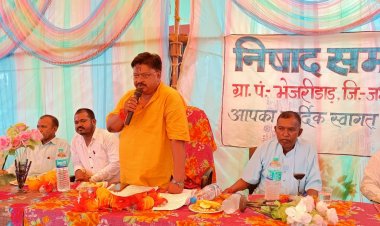 नवरात्र के आखरी दिन भी जारी रहा विधायक का भूमि पूजन 34 समाज को मिली सौगत।
