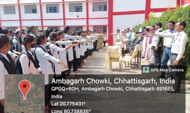 लाल चक्रधर शाह महाविद्यालय अं. चौकी में एकता शपथ समारोह मनाया गया