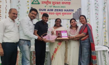 निरोस इस्पात में राष्ट्रीय सुरक्षा सप्ताह और महिला दिवस समारोह सम्पन