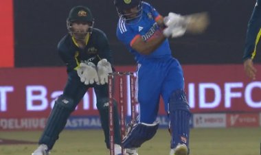 Ind Vs Aus T-20 : अर्धशतक से चूके रिंकू, नौ विकेट खोकर भारत ने 174 रन बनाए